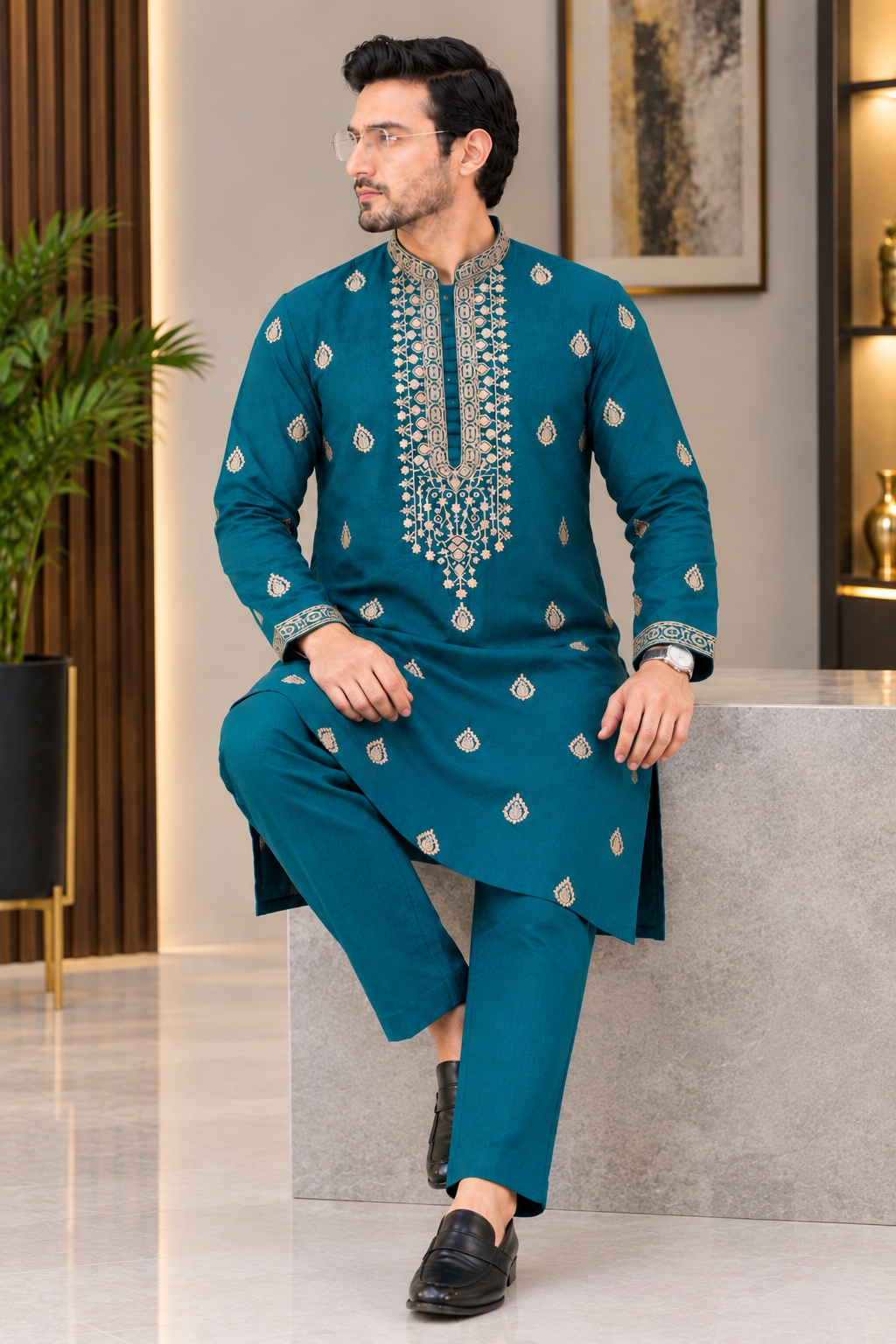 Zavian Deep Teal - Image 2