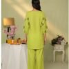 2 piece jacquard shirt shiflly embroidery trouser - Image 4