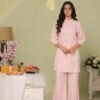 2 piece Linen self shirt trouser hand embroidery - Image 3
