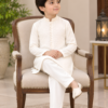 Ivory Bloom Kurta Trouser - Image 4