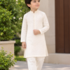 Ivory Bloom Kurta Trouser - Image 3