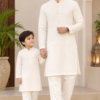 Ivory Bloom Kurta Trouser - Image 5