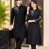 Midnight Bloom – Black Embroidered 3-Piece Suit - Image 6